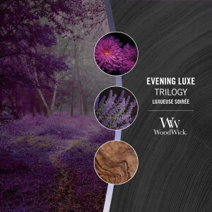 Evening Luxe Trilogy Kerzenglas Gro&szlig; 609,5g mit Knisterdocht