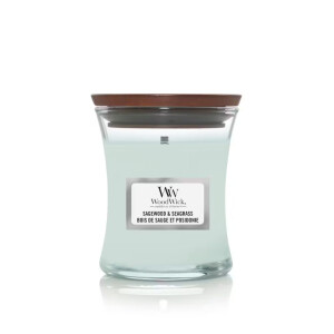 Sagewood & Seagrass Kerzenglas Klein 85g mit...