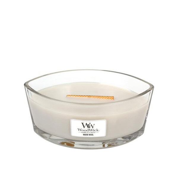 Warm Wool Kerzenglas Ellipse 453,6g mit Knisterdocht