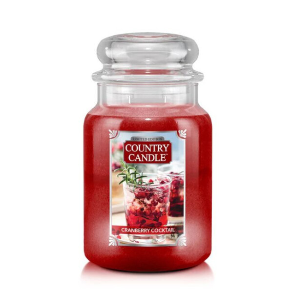 Cranberry Cocktail 2-Docht-Kerze 652g Limited Edition