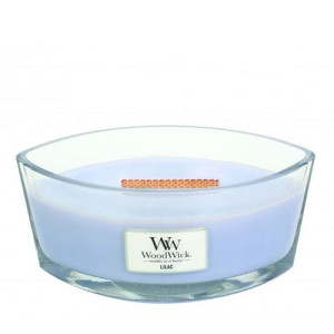 WoodWick® Lilac Kerzenglas Ellipse 453,6g mit...