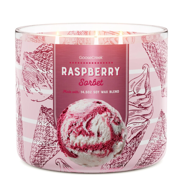Raspberry Sorbet 3-Docht-Kerze 411g
