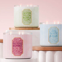 Raspberry Sorbet 3-Docht-Kerze 411g