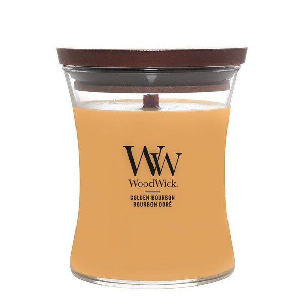 Golden Bourbon Kerzenglas Mittel 275g mit Knisterdocht