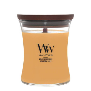 Golden Bourbon Kerzenglas Mittel 275g mit Knisterdocht