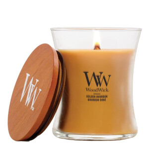 Golden Bourbon Kerzenglas Mittel 275g mit Knisterdocht