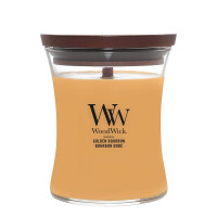 Golden Bourbon Kerzenglas Mittel 275g mit Knisterdocht