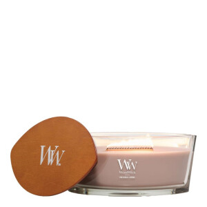 Patchouli Creme Kerzenglas Ellipse 453,6g mit Knisterdocht