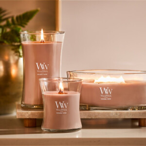 Patchouli Creme Kerzenglas Ellipse 453,6g mit Knisterdocht