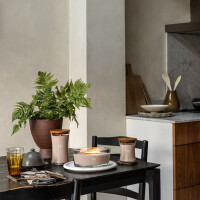 Patchouli Creme Kerzenglas Ellipse 453,6g mit Knisterdocht