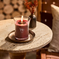 Rouge Oud Kerzenglas Mittel 275g mit Knisterdocht