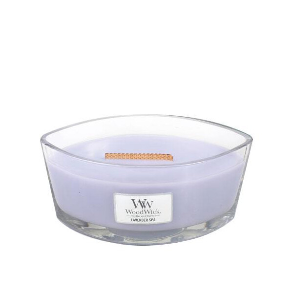 Lavender Spa Kerzenglas Ellipse 453,6g mit Knisterdocht