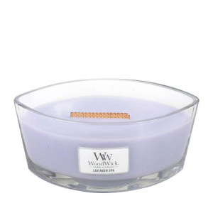 WoodWick® Lavender Spa Kerzenglas Ellipse 453,6g mit...