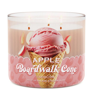 Apple Boardwalk Cone 3-Docht-Kerze 411g