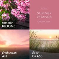Summer Veranda 3-Docht-Kerze 411g