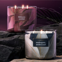 Hibiscus Orchid 3-Docht-Kerze 411g