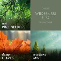 Wilderness Hike 3-Docht-Kerze 411g