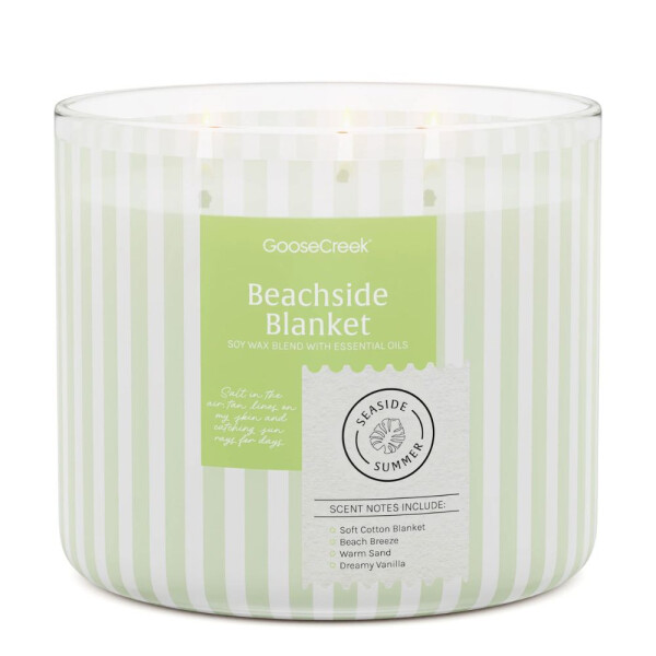 Beachside Blanket 3-Docht-Kerze 411g