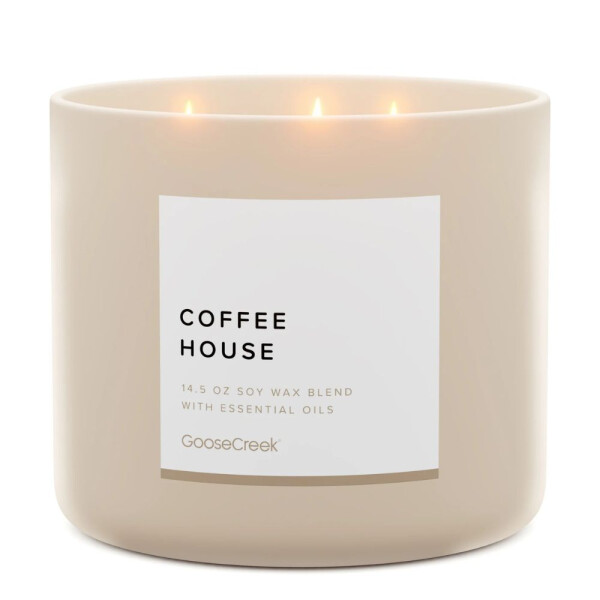 Coffee House 3-Docht-Kerze 411g
