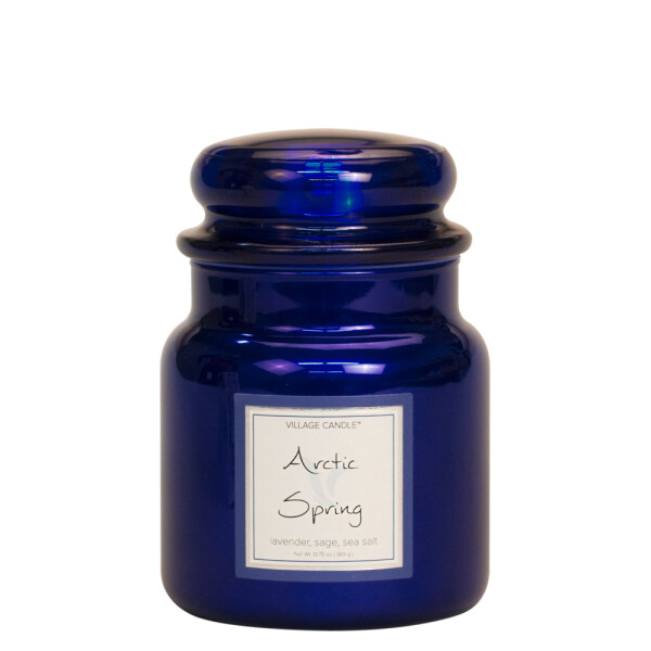 Arctic Spring 2-Docht-Kerze 411g Limited Edition Metallic Line