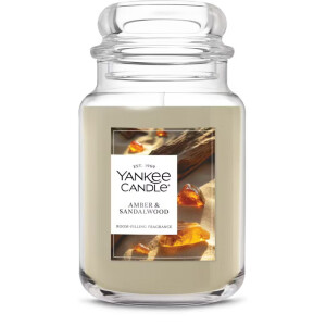Amber & Sandalwood Großes Glas 623g