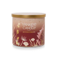 Autumn Wreath™ 3-Docht-Kerze 411g