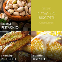 Pistachio Biscotti 3-Docht-Kerze 411g