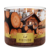 Fall Fireside 3-Docht-Kerze 411g