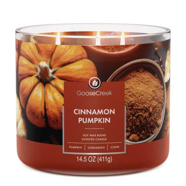 Cinnamon Pumpkin 3-Docht-Kerze 411g