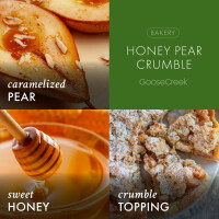 Honey Pear Crumble 3-Docht-Kerze 411g