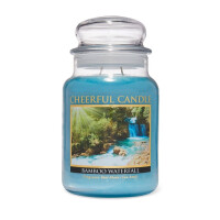 Cheerful Candle Bamboo Waterfall 2-Docht-Kerze 680g