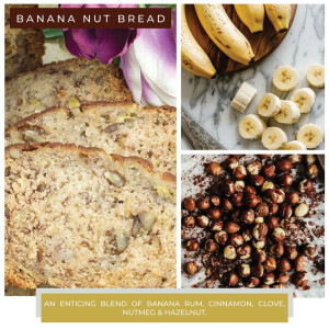 Banana Nut Bread 1-Docht-Kerze 170g