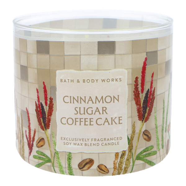 Cinnamon Sugar Coffee Cake 3-Docht-Kerze 411g