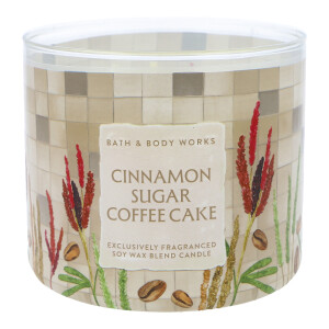 Cinnamon Sugar Coffee Cake 3-Docht-Kerze 411g