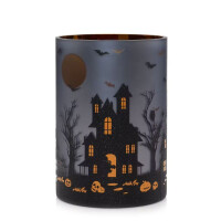 Flicker Halloween House Kerzenhalter - Jar Holder