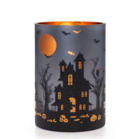 Flicker Halloween House Kerzenhalter - Jar Holder
