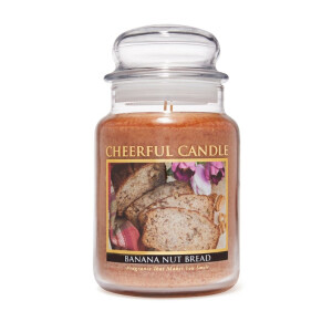 Cheerful Candle Banana Nut Bread 2-Docht-Kerze 680g