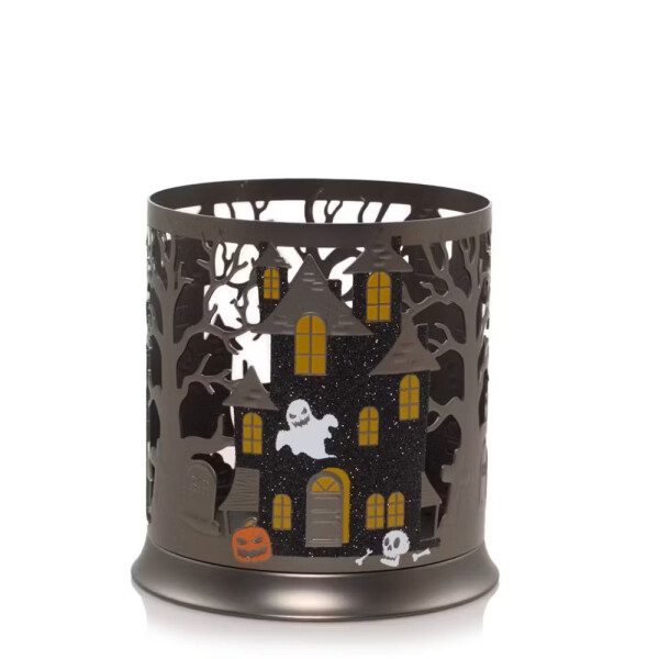 Halloween House Metallkerzenhalter - Jar Holder