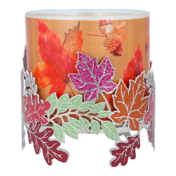 Leaf Garland Jar Holder
