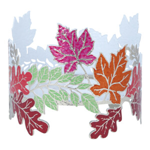 Leaf Garland Jar Holder