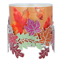 Leaf Garland Jar Holder