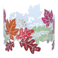 Leaf Garland Jar Holder