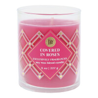 Covered in Roses 1-Docht-Kerze 227g