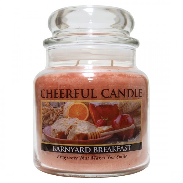 Cheerful Candle Barnyard Breakfast 2-Docht-Kerze 453g
