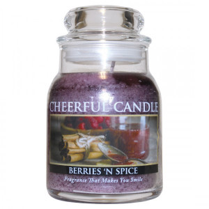 Cheerful Candle Berries 'N Spice 1-Docht-Kerze 170g