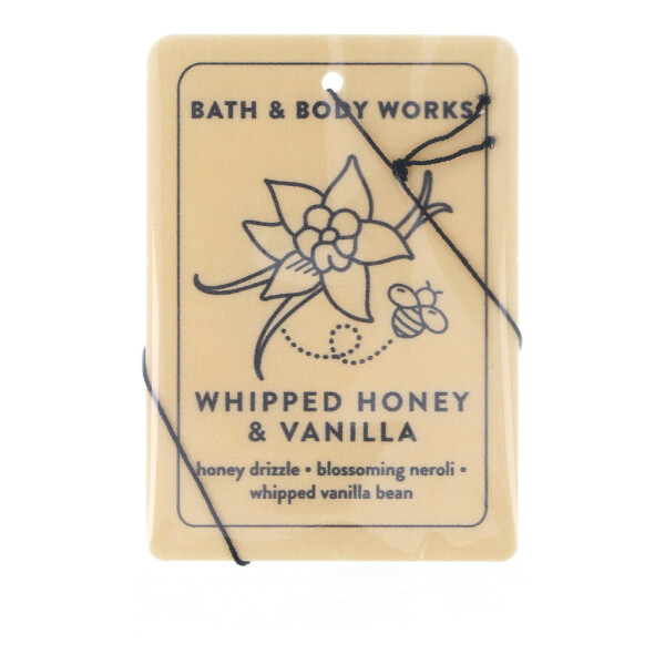 Whipped Honey & Vanilla Car Fragrance / Duftbaum