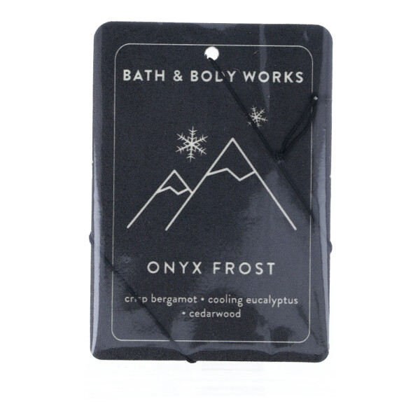 Onyx Frost Car Fragrance / Duftbaum
