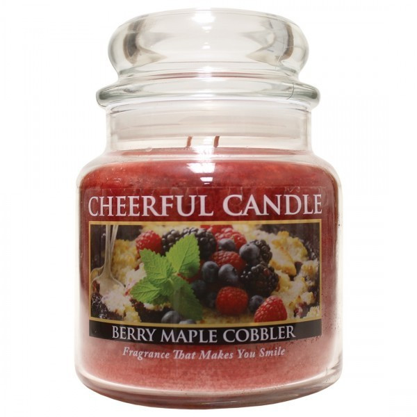 Cheerful Candle Berry Maple Cobbler 2-Docht-Kerze 453g