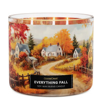 Everything Fall 3-Docht-Kerze 411g