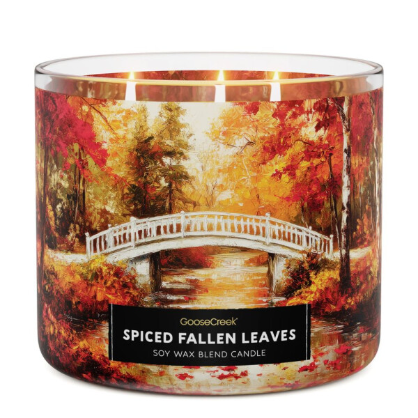 Spiced Fallen Leaves 3-Docht-Kerze 411g
